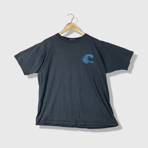 O'Neill T-Shirt Mens L Black 1992 Vintage Surf Wave Graphic Tee 90s Skate Grunge